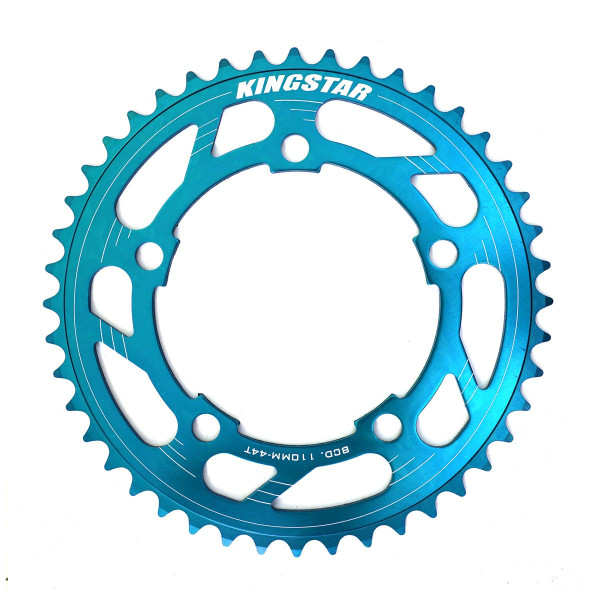 KINGSTAR 5 Bolt Chainring - blue